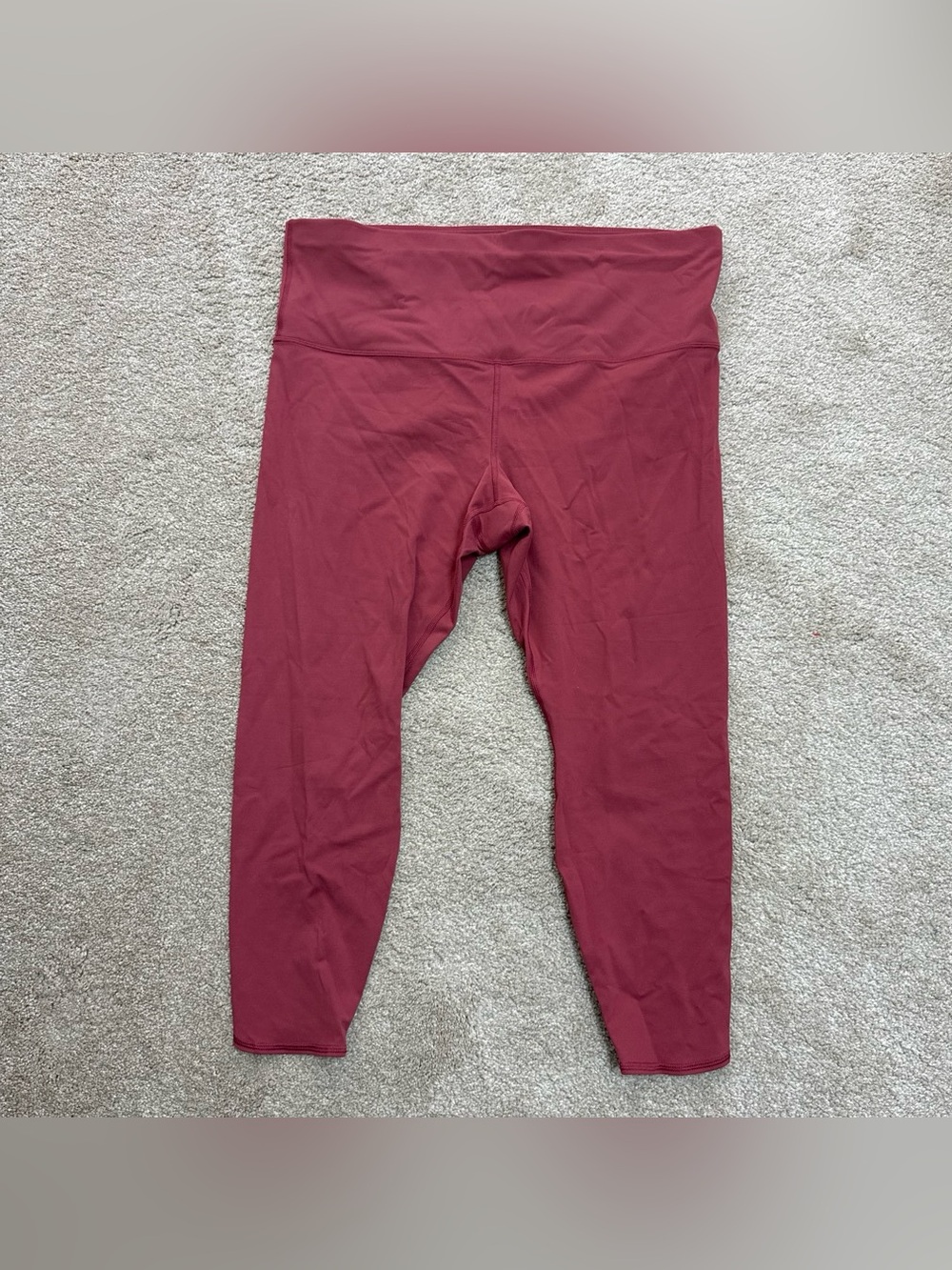 all in motion Women' High-Waist Burgundy Leggings